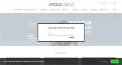 Desktop Screenshot of modalisboa.pt